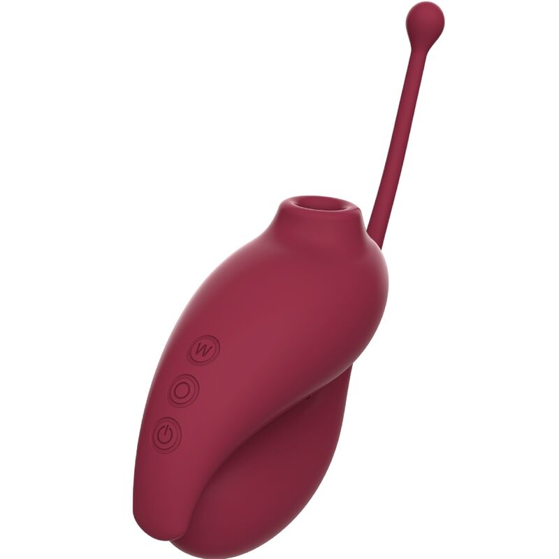 ADRIEN LASTIC - INSPIRATION CLITORIS SUCKER + VIBRATING EGG RED - FREE APP - Image 7