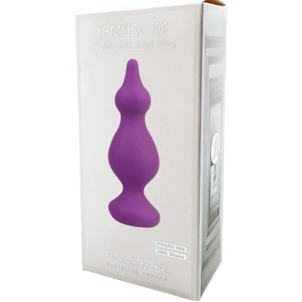 ADRIEN LASTIC - AMUSE ANAL PLUG VIOLET SILICONE SIZE M - Image 3