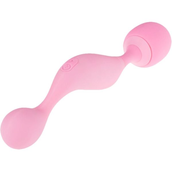 FEMINTIMATE - UNIVERSAL MASSAGER SILICONE VIBRATOR PINK - Image 2