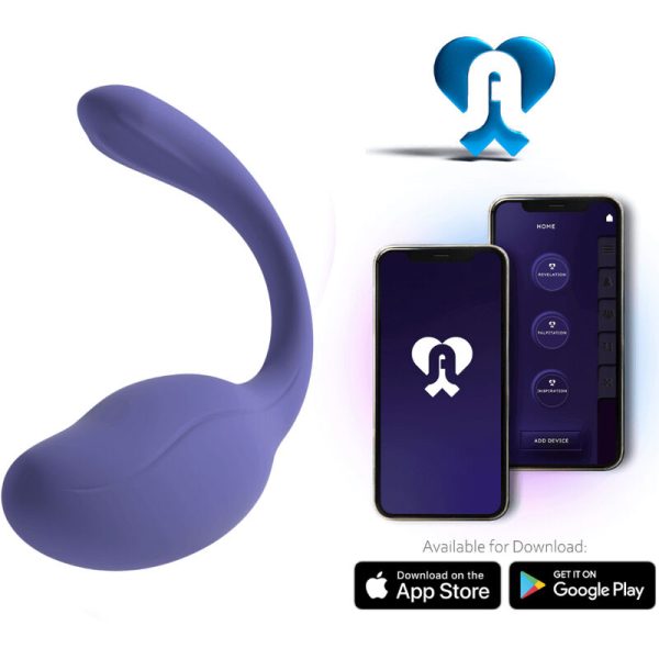 ADRIEN LASTIC - SMART DREAM 3.0 CLITORIS STIMULATOR & G-SPOT REMOTE CONTROL VIOLET - FREE APP