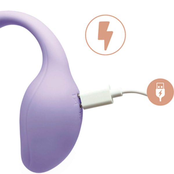 ADRIEN LASTIC - SMART DREAM 3.0 CLITORIS STIMULATOR & G-SPOT REMOTE CONTROL VIOLET - FREE APP - Image 5