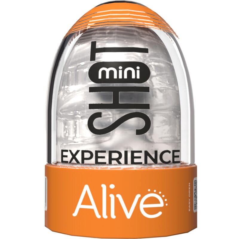 ALIVE - SHOT EXPERIENCE MINI MASTURBATOR TRANSPARENT - Image 5