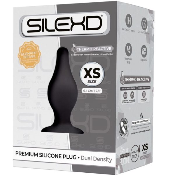 SILEXD - MODEL 2 ANAL PLUG PREMIUM SILEXPAN SILICONE PREMIUM THERMOREACTIVE SIZE XS - Image 2