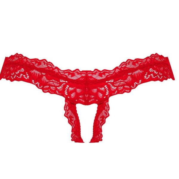 OBSESSIVE - AMOR CHERRIS THONG CROTCHLESS L/XL - Image 6