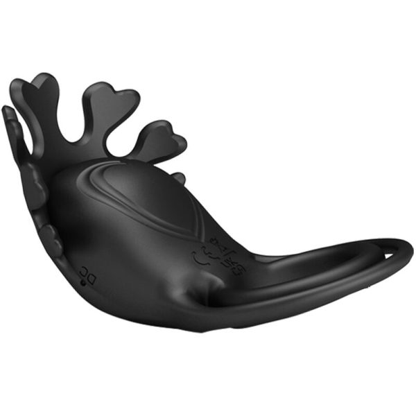 PRETTY LOVE - RUBEN VIBRATOR RING 7 VIBRATIONS BLACK SILICONE - Image 5