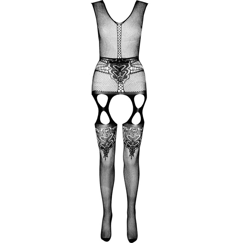 PASSION - ECO COLLECTION BODYSTOCKING ECO BS014 BLACK - Image 3