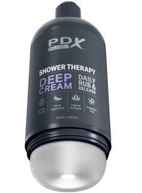 PDX PLUS - STROKER MASTURBATOR DISCREET DEEP CREAM SHAMPOO BOTTLE DESIGN