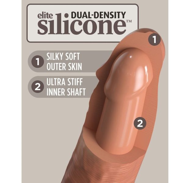 KING COCK - ELITE COMFY ADJUSTABLE HARNESS WITH DILDO 17.8 CM - Image 9