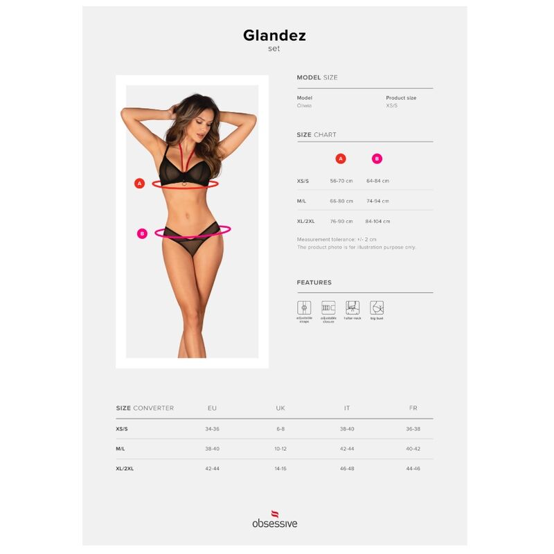 OBSESSIVE - GLANDEZ SET TWO PIECES XL/XXL - Image 5