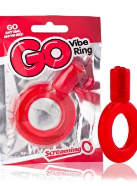SCREAMING O - VIBRATING RING GO RED