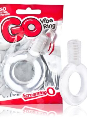 SCREAMING O - TRANSPARENT GO VIBRATORING