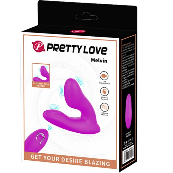 PRETTY LOVE - MELVIN CLITORIS MASSAGER WITH REMOTE CONTROL - Image 9