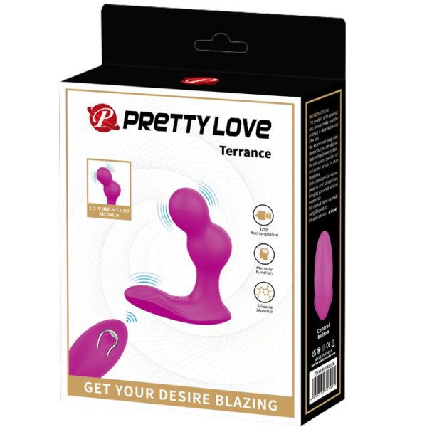 PRETTY LOVE - TERRANCE ANAL VIBRATOR MASSAGER WITH REMOTE CONTROL - Image 8