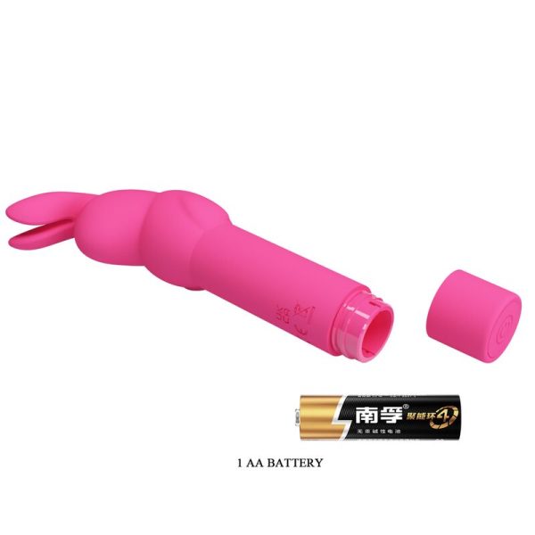 PRETTY LOVE - GERARDO FUSCHIA RABBIT SILICONE VIBRATOR - Image 4