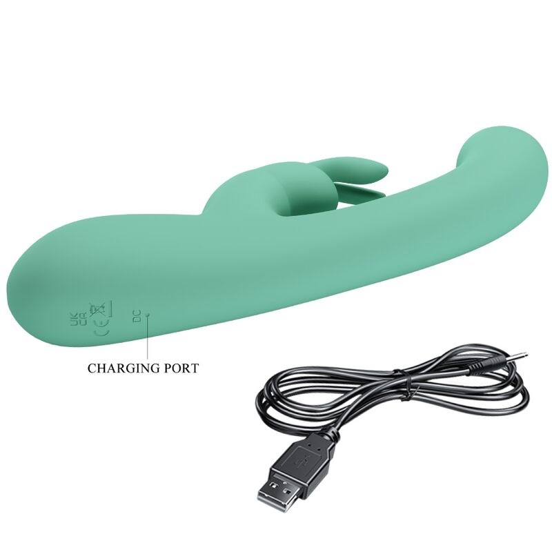 PRETTY LOVE - LAMAR RABBIT VIBRATOR & GREEN G-SPOT - Image 7