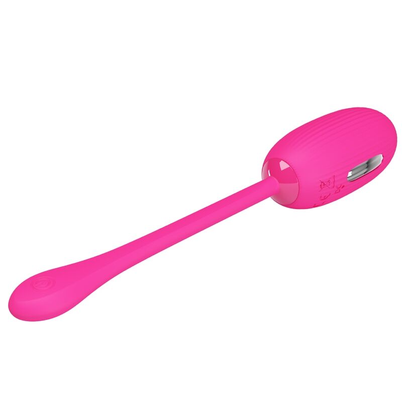 PRETTY LOVE - DOREEN RECHARGEABLE VIBRATING EGG MAGENTA REMOTE CONTROL - Image 3