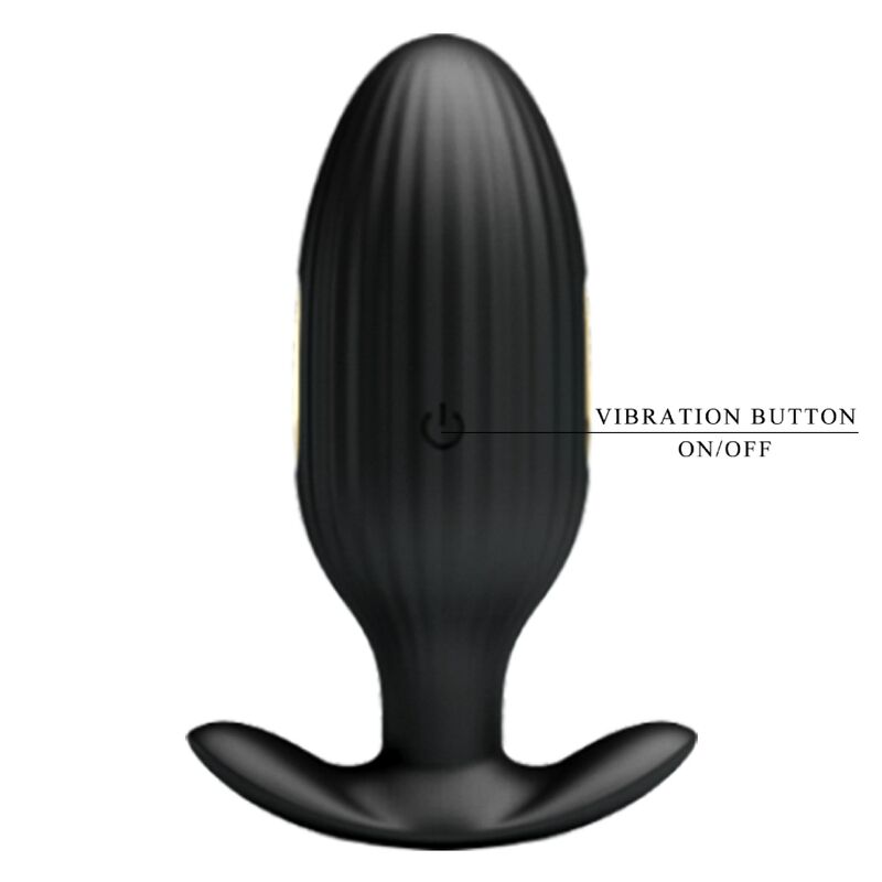 PRETTY LOVE - JEFFERSON APP CONTROLLED ANAL PLUG BLACK - Image 5