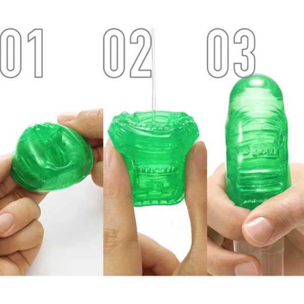 TENGA - UNI EMERALD MASTURBATOR THIMBLE - Image 4