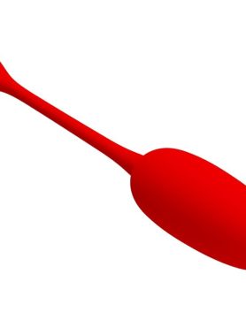 PRETTY LOVE - KNUCKER RED RECHARGEABLE VIBRATING EGG