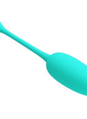 PRETTY LOVE - KNUCKER WATER GREEN RECHARGEABLE VIBRATING EGG