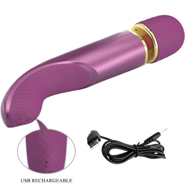 PRETTY LOVE - MASSAGER 7 VIBRATION MODES PURPLE - Image 9