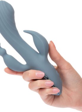 CALEXOTICS - VIBRATOR TRIPLE ECSTASY GREY
