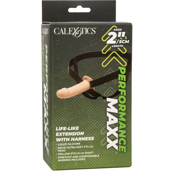 CALEXOTICS - PERFORMANCE MAXX LIFE-LIKE EXTENSION WITH HARNESS LIGHT SKIN - Image 16