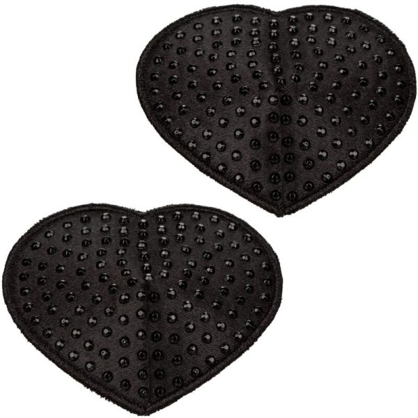 CALEXOTICS - RADIANCE HEART-SHAPED JEWEL NIPPLE SHIELDS - Image 2