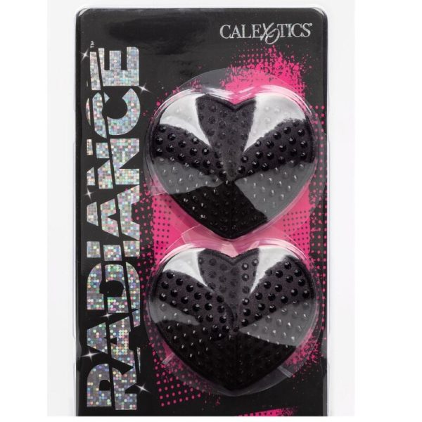 CALEXOTICS - RADIANCE HEART-SHAPED JEWEL NIPPLE SHIELDS - Image 6