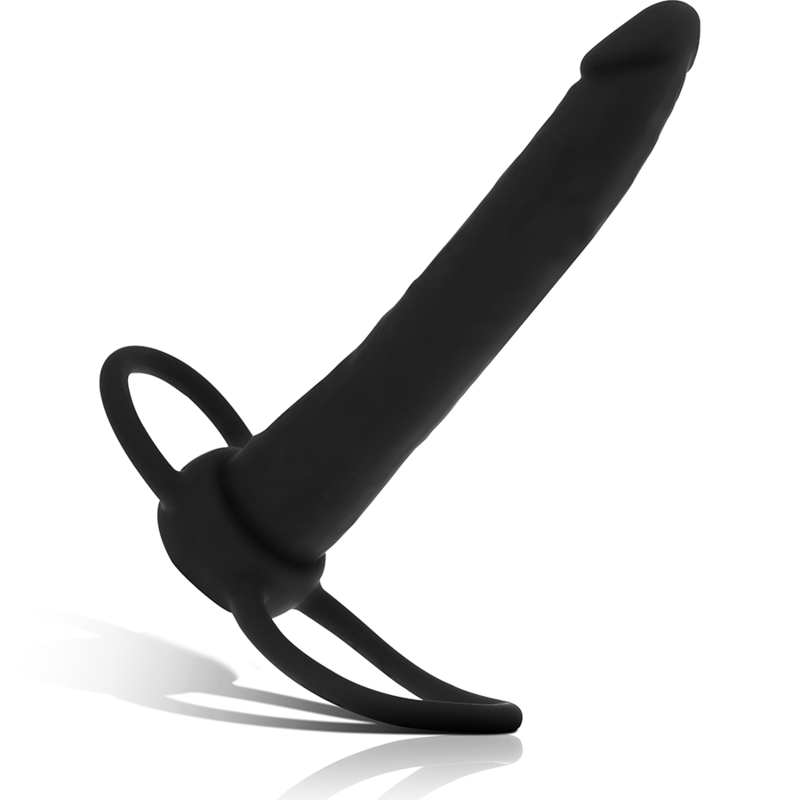 MYTHOLOGY - COBI ONYX ANAL DILDO WITH COCK AND TESTICLE RING 13 SILICONE CM - Image 7
