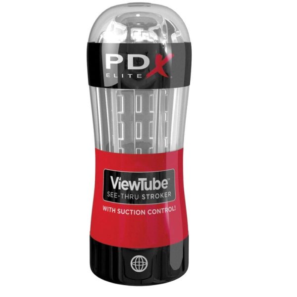 PDX ELITE - STROKER VIEWTUBE CONTROL SUCTION TRANSPARENT - Image 2