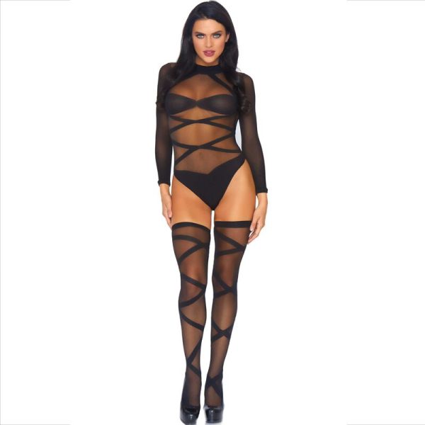 LEG AVENUE - 2 PIECE SET BODY AND THIGH - Image 2