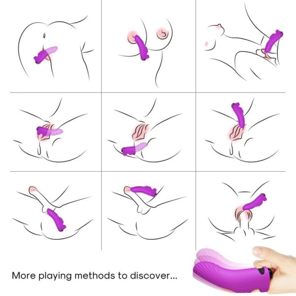 ARMONY - AURORA VIBRATOR FINGER PURPLE - Image 2