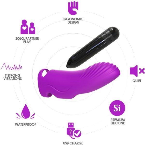 ARMONY - AURORA VIBRATOR FINGER PURPLE - Image 3