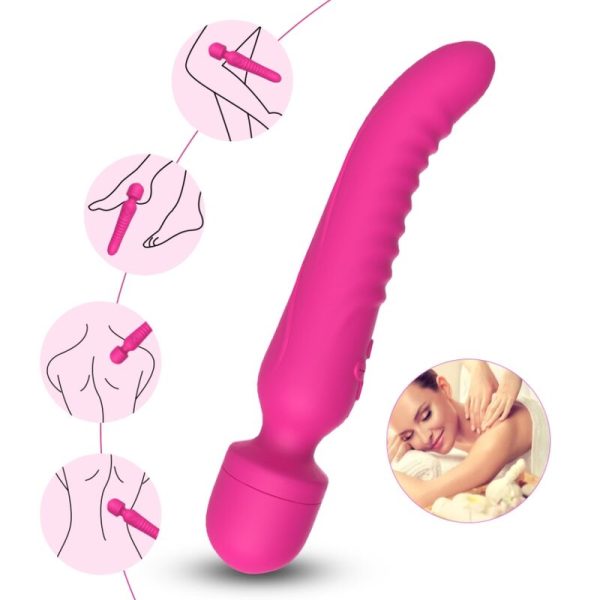 ARMONY - MISSION MASSAGER & VIBRATOR HEAT EFFECT FUCHSIA - Image 2