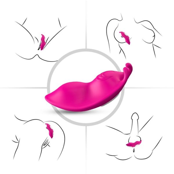 ARMONY - HONEYBEE WEARABLE PANTIES VIBRATOR G-SPOT REMOTE CONTROL FUCHSIA - Image 2