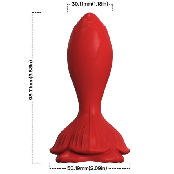 ARMONY - PINK VIBRATOR & ANAL PLUG SMALL REMOTE CONTROL RED - Image 2