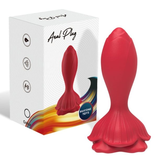 ARMONY - PINK VIBRATOR & ANAL PLUG SMALL REMOTE CONTROL RED - Image 5