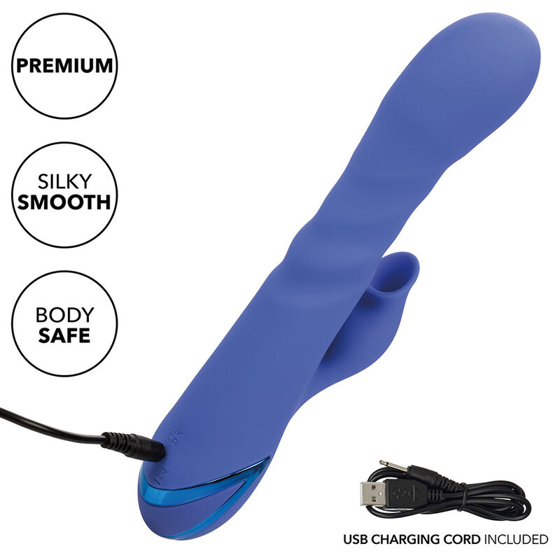 CALEXOTICS - L.A LOVE VIBRATOR & SUCKER BLUE BY CALIFORNIA DREAMING - Image 12