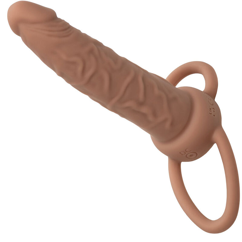 CALEXOTICS - PERFORMANCE MAXX RECHARGABLE DUAL PENETRATOR BROWN SKIN - Image 7