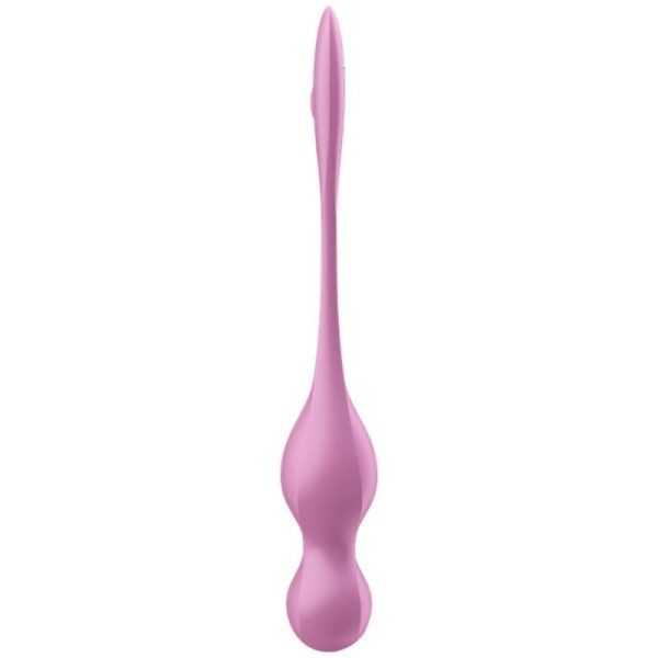 SATISFYER - LOVE BIRDS VIBRATING KEGEL BALLS PINK - Image 4