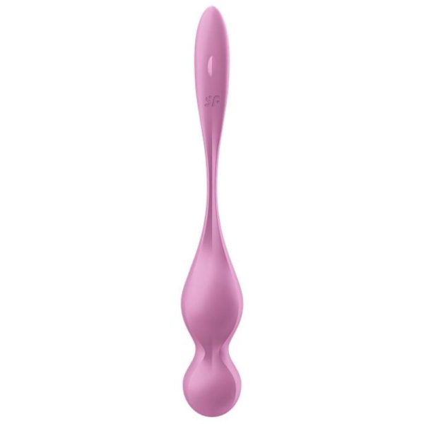 SATISFYER - LOVE BIRDS VIBRATING KEGEL BALLS PINK - Image 5