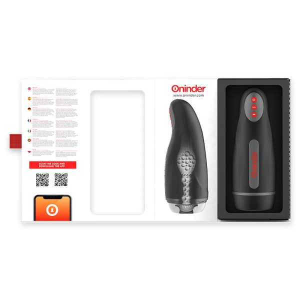 ONINDER - SEOUL RECHARGEABLE MALE MASTURBATOR 10 SPEED - FREE APP - Image 8