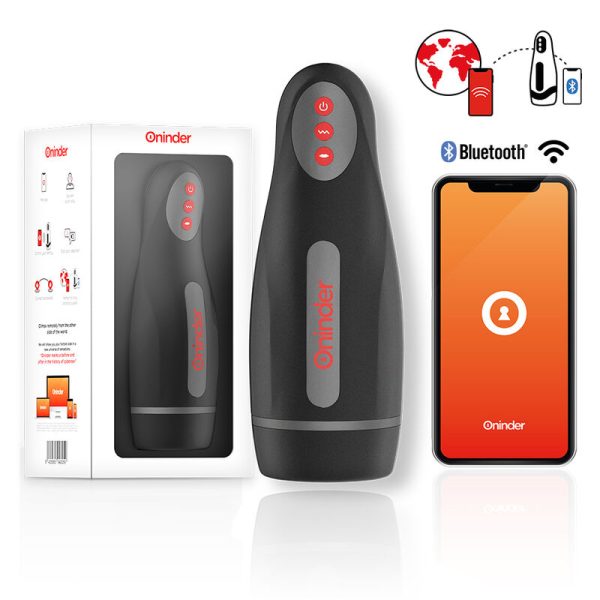 ONINDER - SEOUL RECHARGEABLE MALE MASTURBATOR 10 SPEED - FREE APP - Image 4