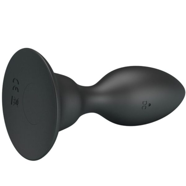 MR PLAY - ANAL PLUG WITH VIBRATION BLACK REMOTE CONTROL - Image 6