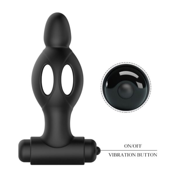 MR PLAY - SILICONE ANAL PLUG WITH VIBRATION - Image 4