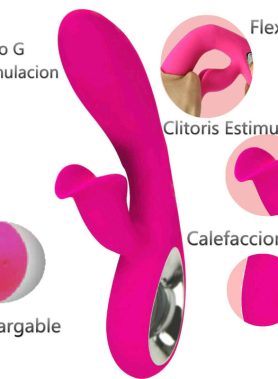 ARMONY - DARO VIBRATOR & PULL RING STIMULATOR FUCHSIA