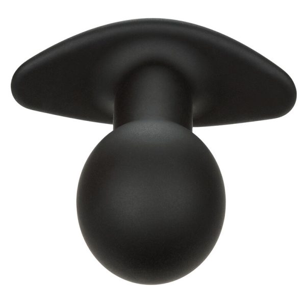 CALEXOTICS - ROCK BOTTOM ANAL PLUG 10 VIBRATIONS SILICONE BLACK - Image 4