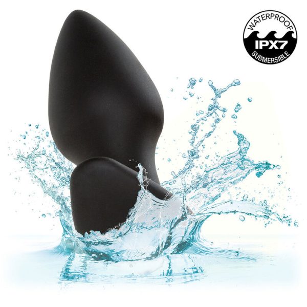 CALEXOTICS - ROCK BOTTOM PERFECT ANAL PLUG 10 VIBRATIONS SILICONE BLACK - Image 9