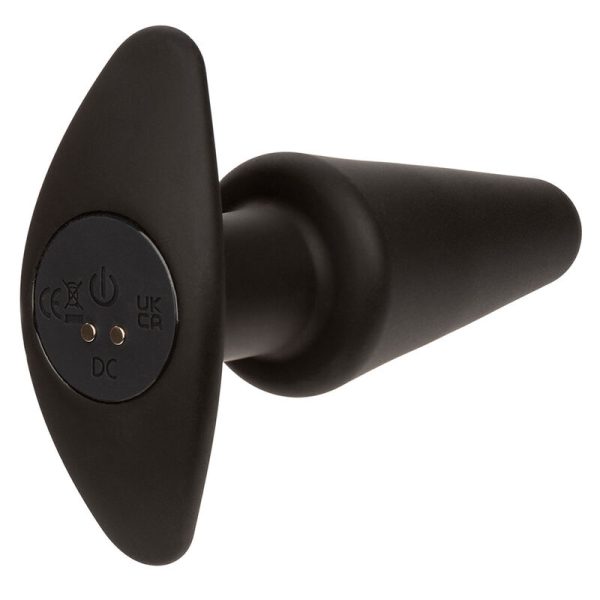 CALEXOTICS - ROCK BOTTOM TAPERED ANAL PLUG 10 VIBRACIONES SILICONE BLACK - Image 5